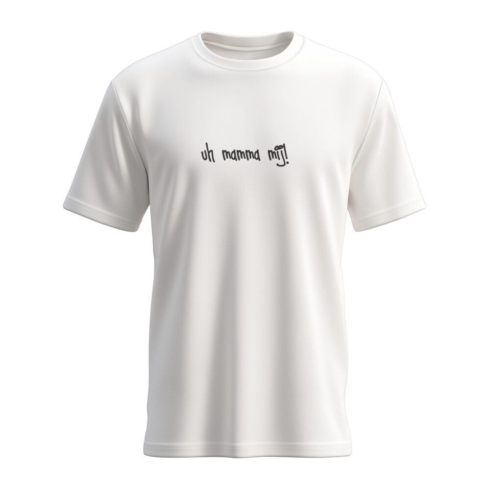 t-shirt comix uh mamma mij
